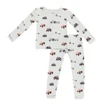 Kyte Baby Toddler Long Sleeve Pajamas Set in Tractor