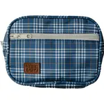 Mebie Baby Mini Fanny Pack Navy Plaid
