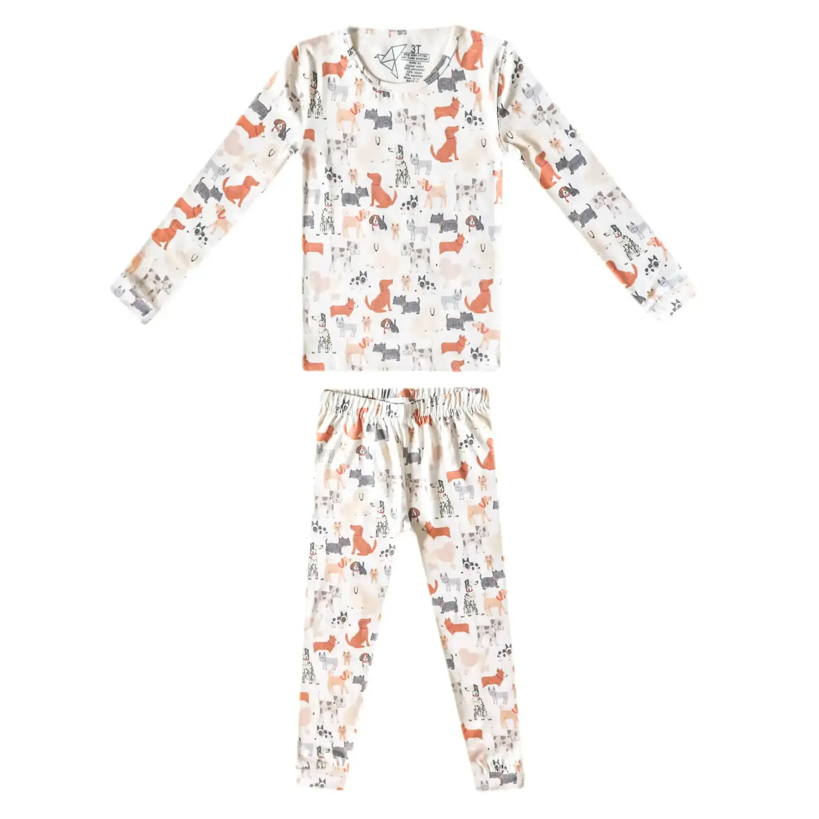 Copper Pearl 2pc Long Sleeve Pajama Set - Rufus