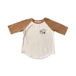 babysprouts clothing company 3/4 Sleeve Baseball Tee | Adventure Awaits