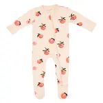 Kyte Baby Zippered Footie in Peach