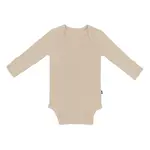 Kyte Baby Long Sleeve Bodysuit in Almond