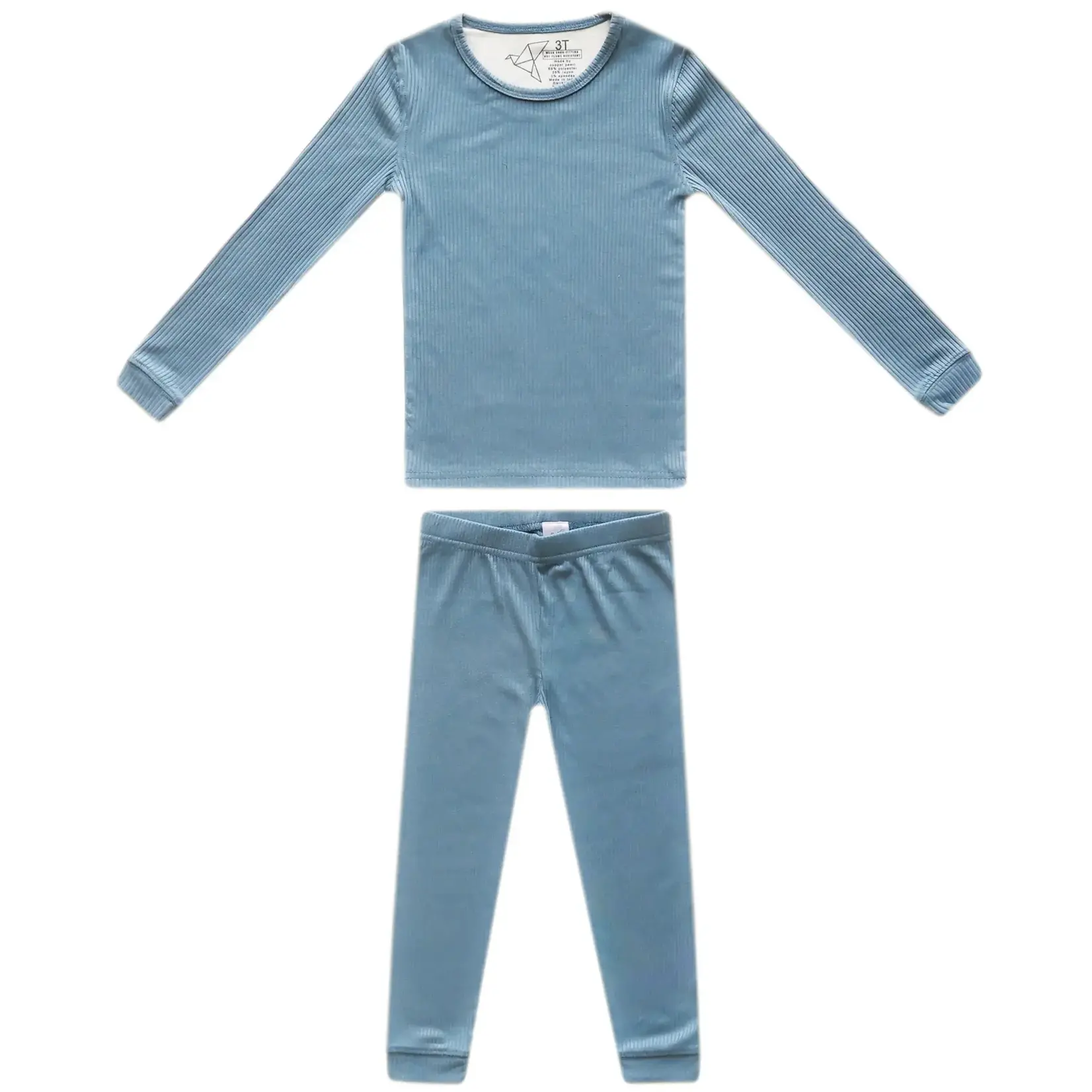 Copper Pearl 2pc Long Sleeve Pajama Set - Atlantic Rib Knit