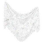 Copper Pearl Knit Swaddle Blanket - Gage