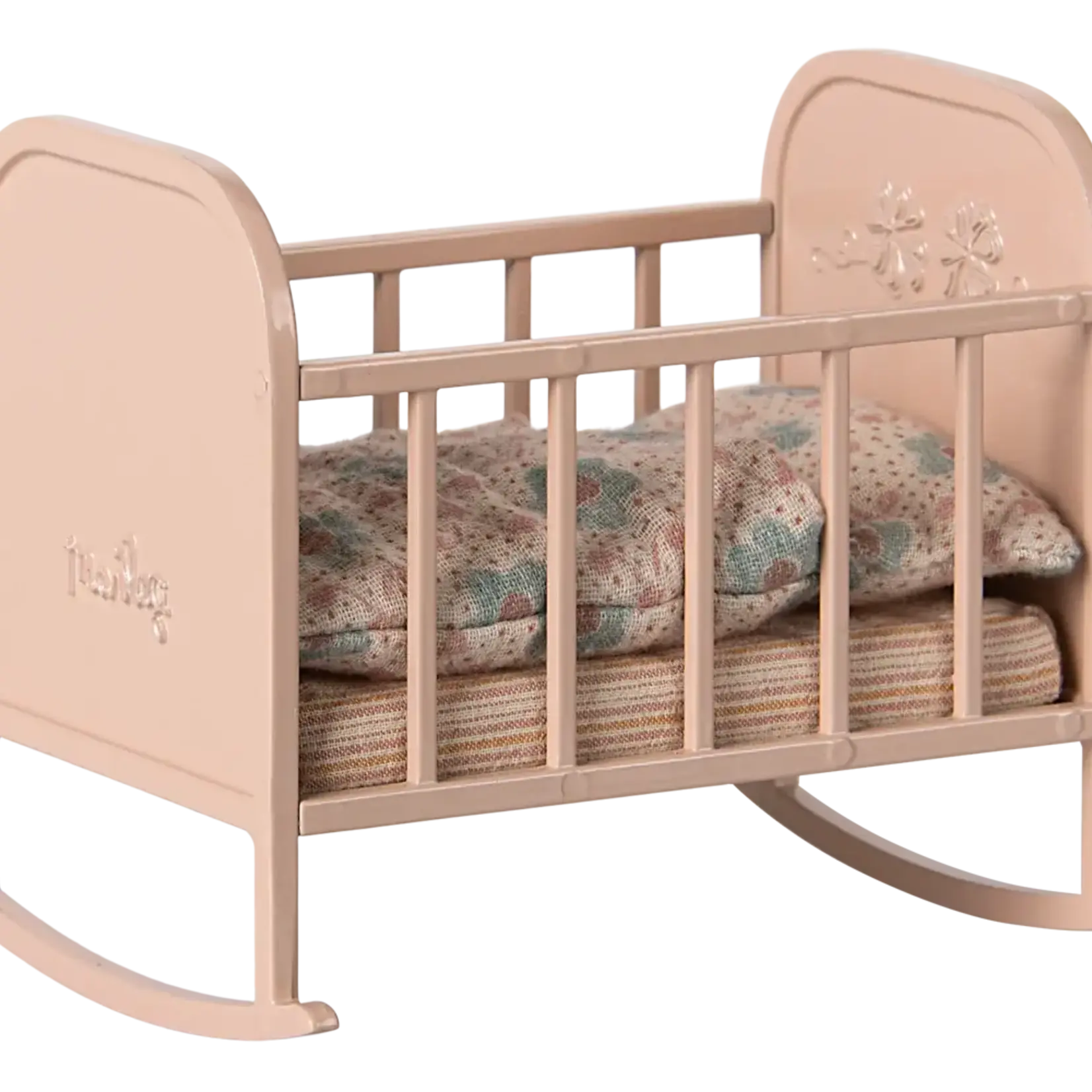 Maileg Cradle, My - Light Rose