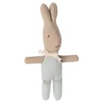 Maileg Rabbit, My - Light blue check