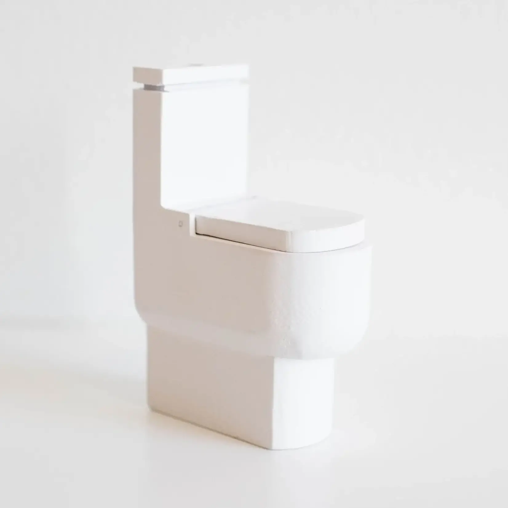 Macy Mae Dollhouse Designs Dollhouse Toilet | White