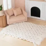 Macy Mae Dollhouse Designs Dollhouse Macrame Rectangle Rug | Ivory