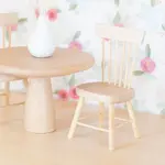 Macy Mae Dollhouse Designs Dollhouse Classic Windsor Dining Chair | Natural Wood