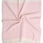 Fashion City Kids Color Block Luxury Soft Blanket | Pink 29"L x 35"W