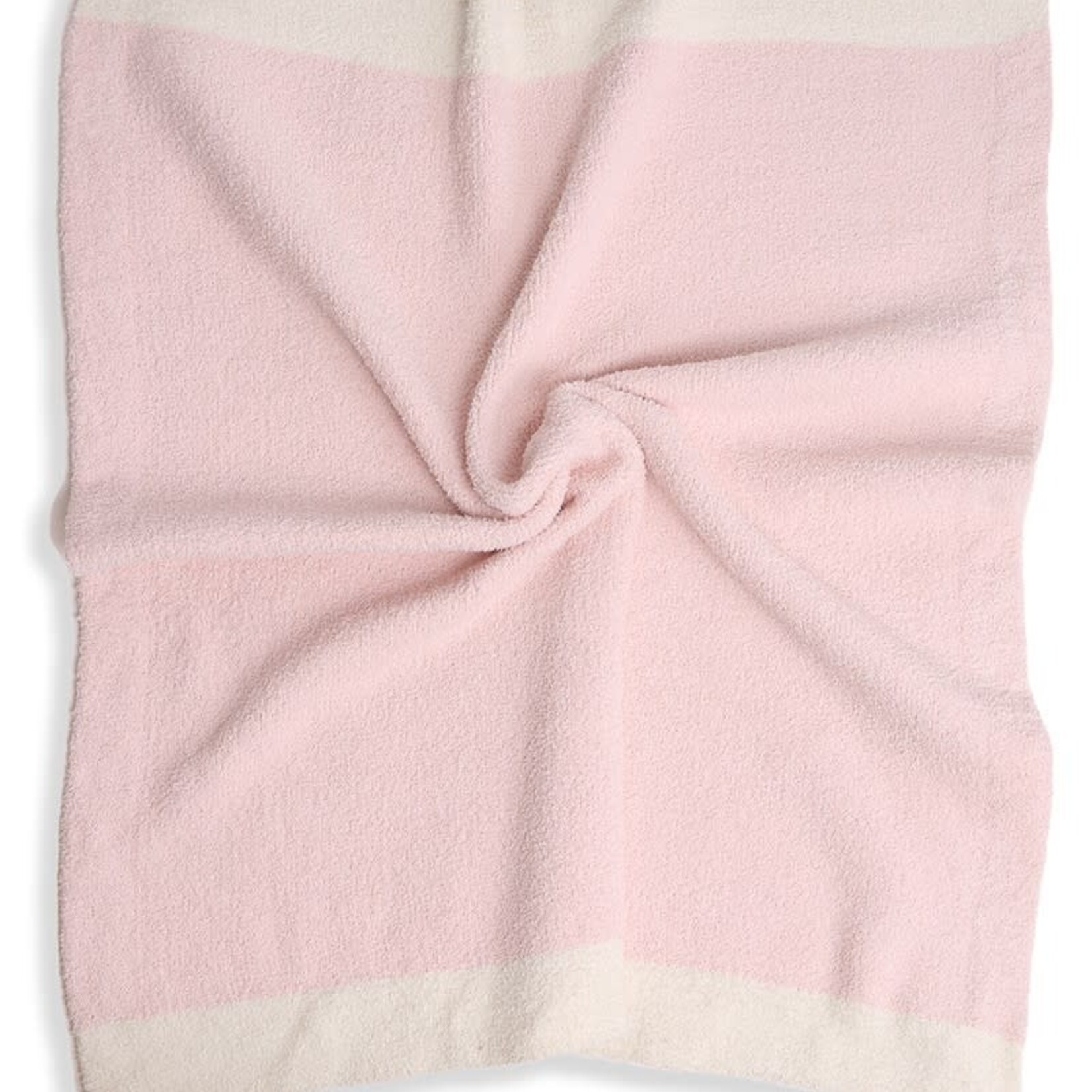 Fashion City Kids Color Block Luxury Soft Blanket | Pink 29"L x 35"W
