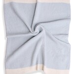 Fashion City Kids Color Block Luxury Soft Blanket | Blue 29"L x 35"W