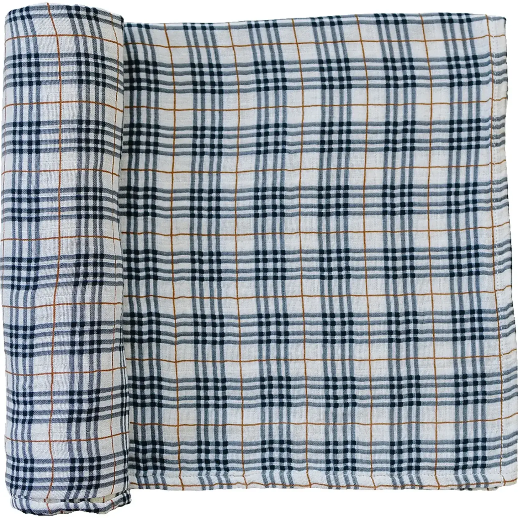 Mebie Baby Muslin Swaddle - Vintage Plaid