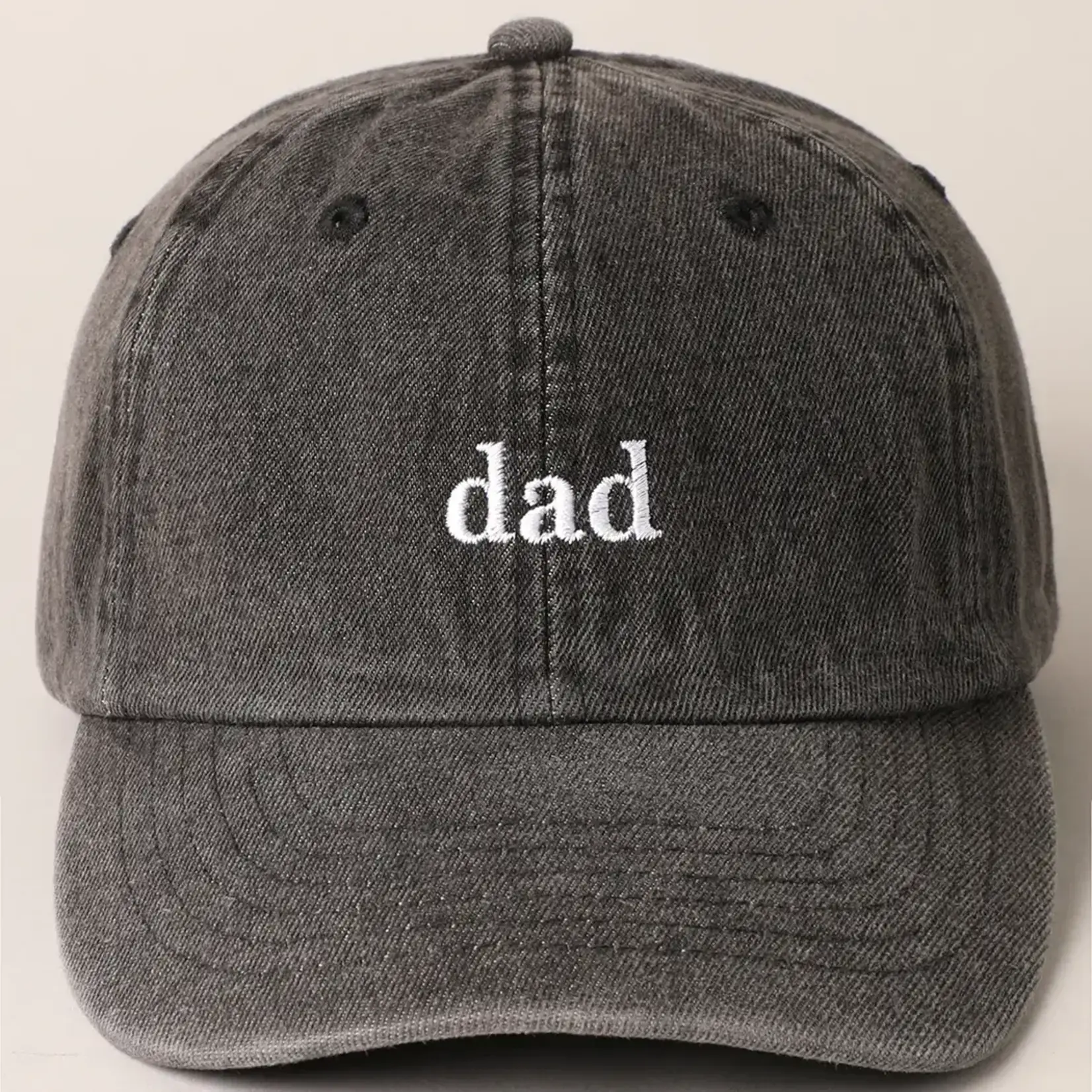 Fashion City Embroidery Baseball Cap | Dad Black