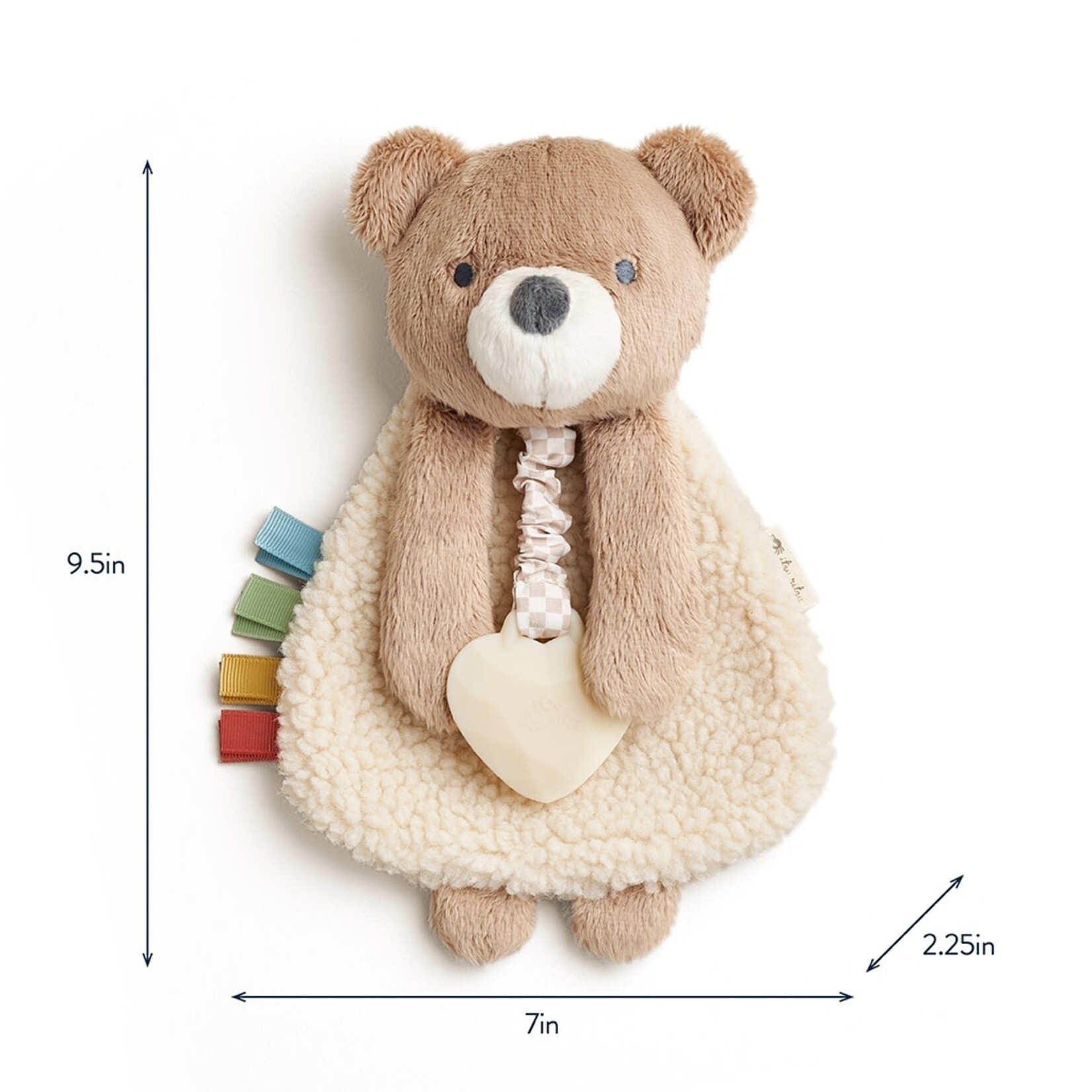 Itzy Ritzy Lovey Plush and Teether | Theo Bear