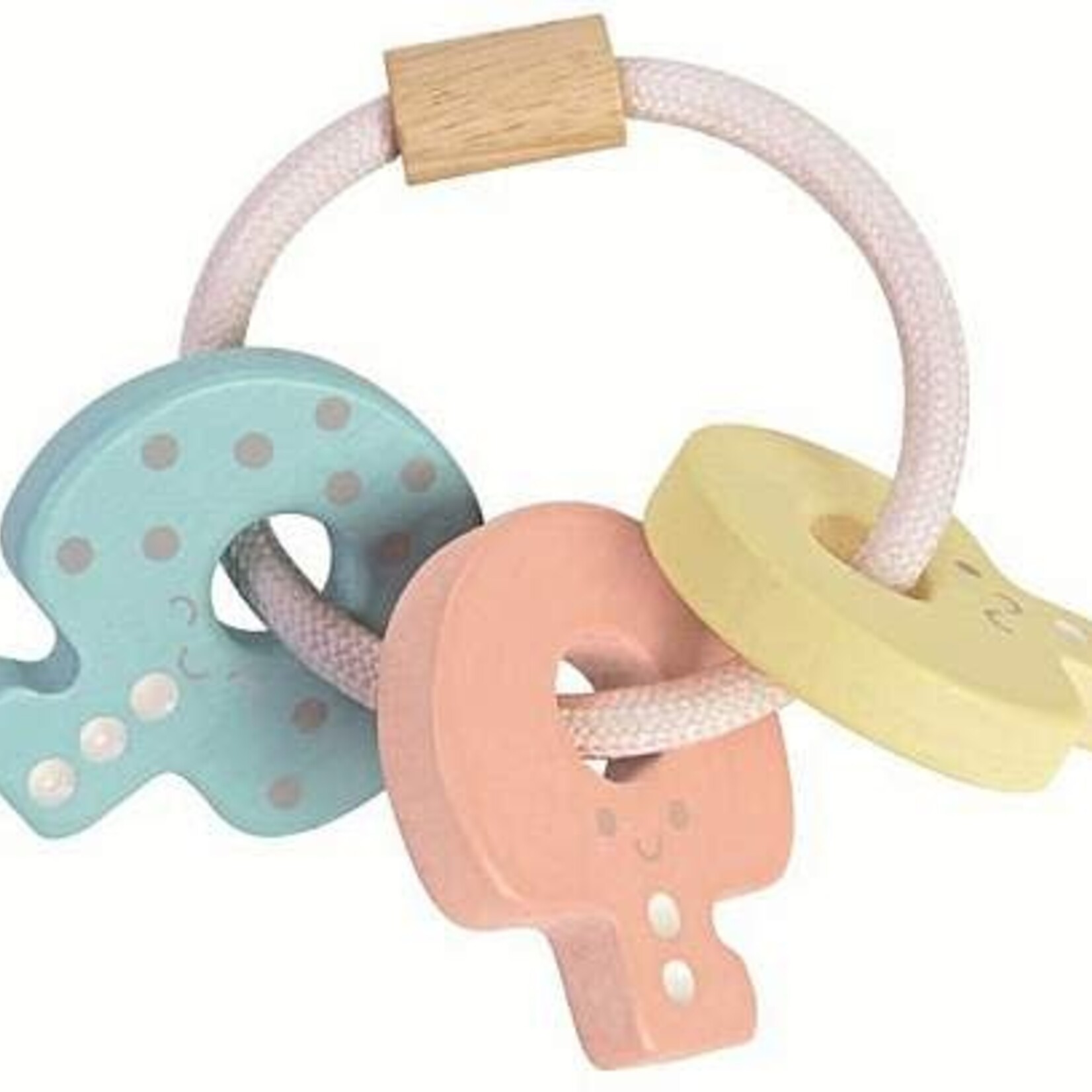 Plan Toys, Inc Baby Key Rattle pastels