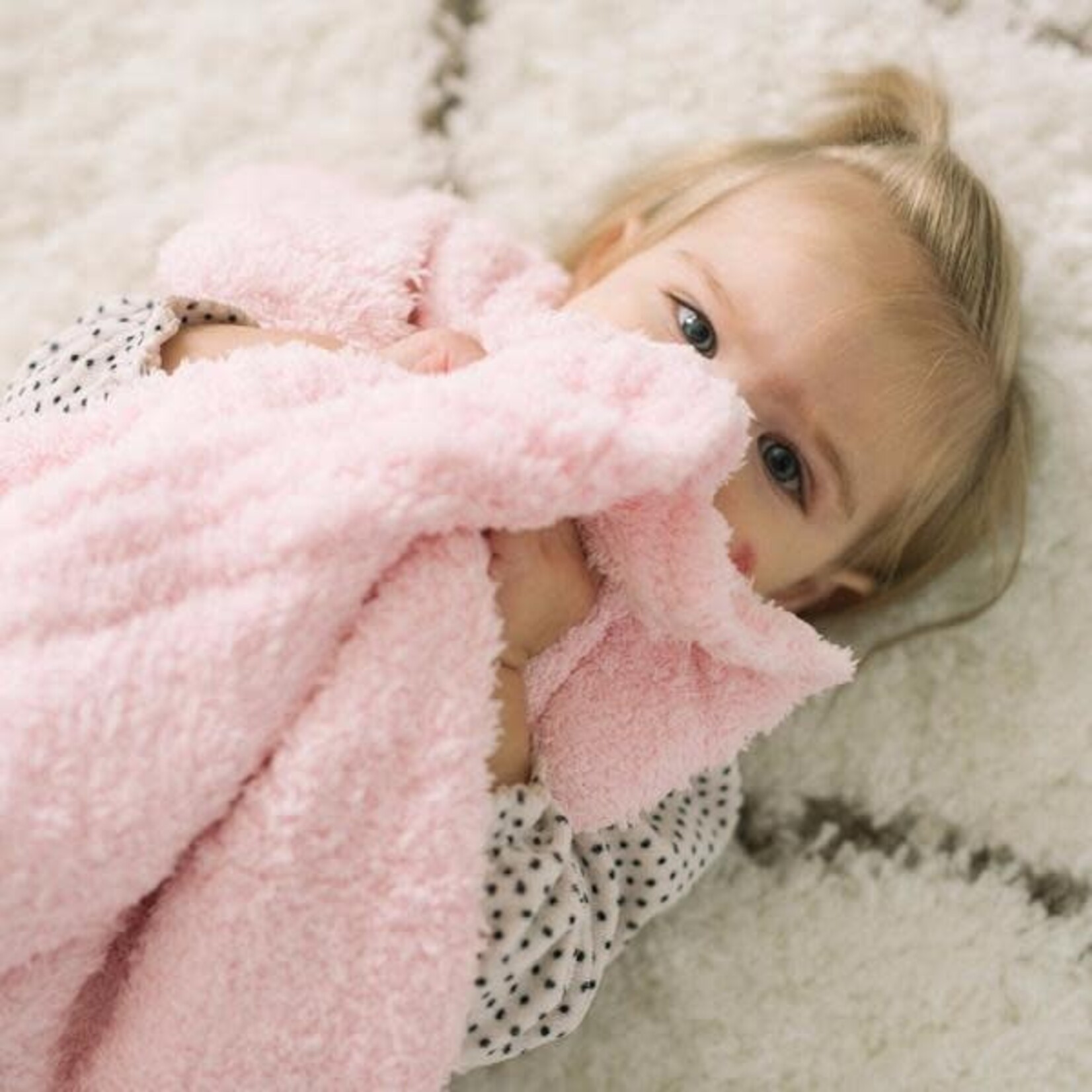 Saranoni Receiving Blanket Bamboni - Light Pink