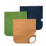 Copper Pearl Premium Burp Cloths - Ridge