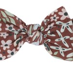 Baby Bling Bows Printed Knot - Spice Floral