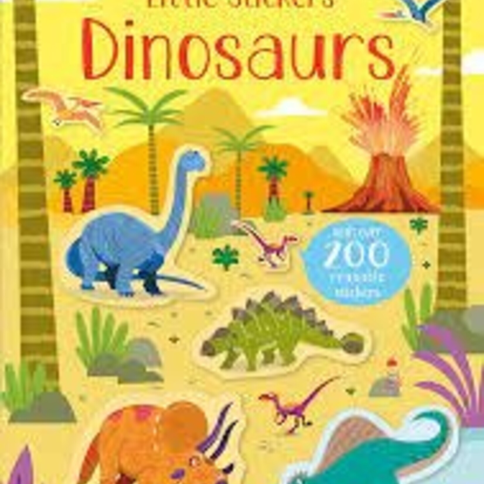 Usborne Little First Stickers Dinosaurs
