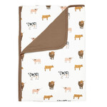 Kyte Baby Toddler Blanket in Moo