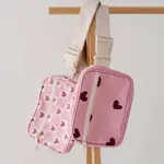 babysprouts clothing company Mini Belt Bag | Ruby Hearts