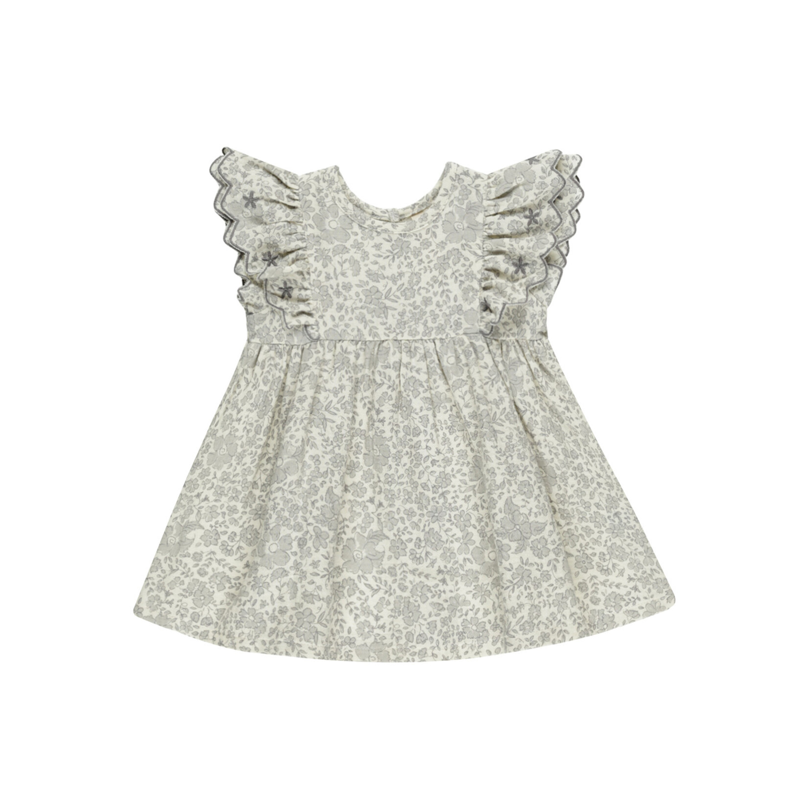 Quincy Mae Baby Alina Dress | Blue Blossom