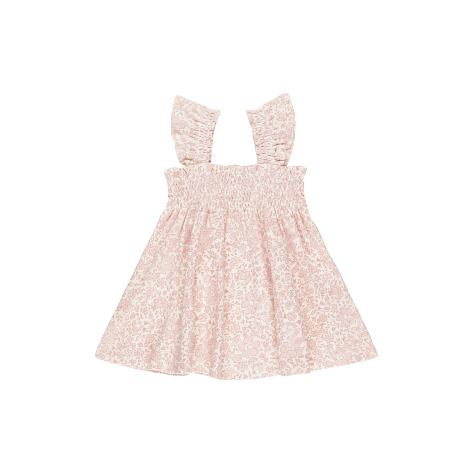 Quincy Mae Toddler Smocked Jersey Dress | Pink Blossom