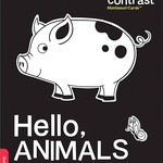 Sourcebooks SmartContrast Montessori Cars: Hello Animals
