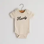 Gladfolk Howdy - LS - Bodysuit Cream