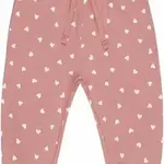 Quincy Mae Relaxed Sweatpant Toddler | Lipstick Hearts