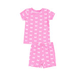 Angel Dear Loungewear Short Set | Pink Bows