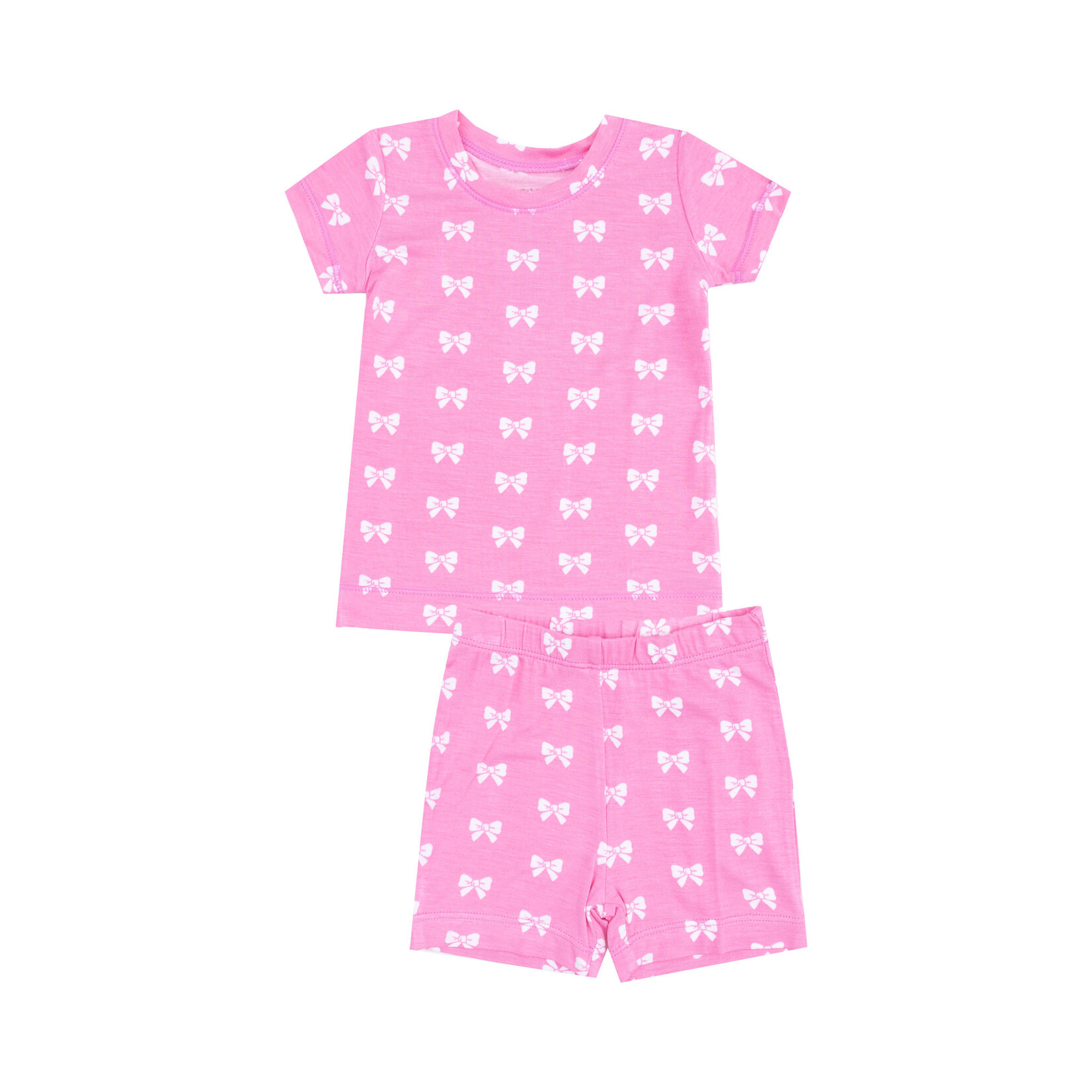 Angel Dear Loungewear Short Set | Pink Bows