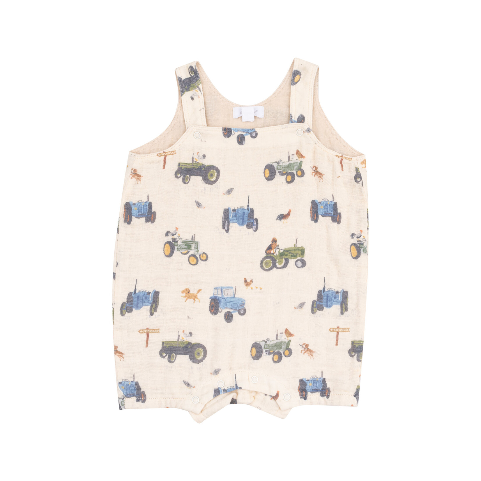Angel Dear Overall Shortie | Tractors And Friends