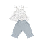 Angel Dear Peplum Tank + Pant Set | Jadeite Simple Floral