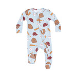 Angel Dear Zipper Footie | Baseball