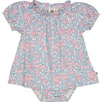 Musli Baby Dress Body | Blue Pink Floral