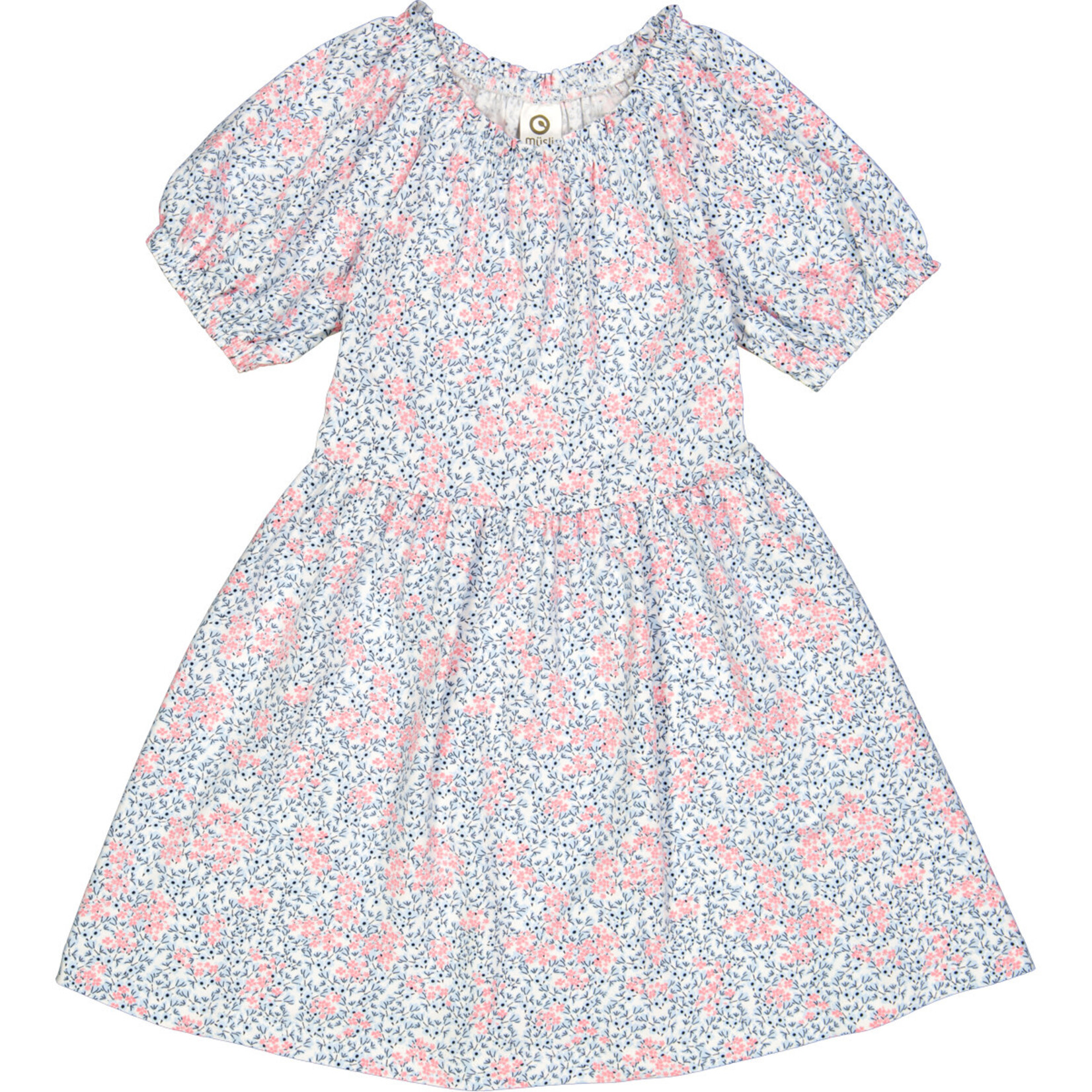 Musli Toddler Dress | Blue Pink Floral