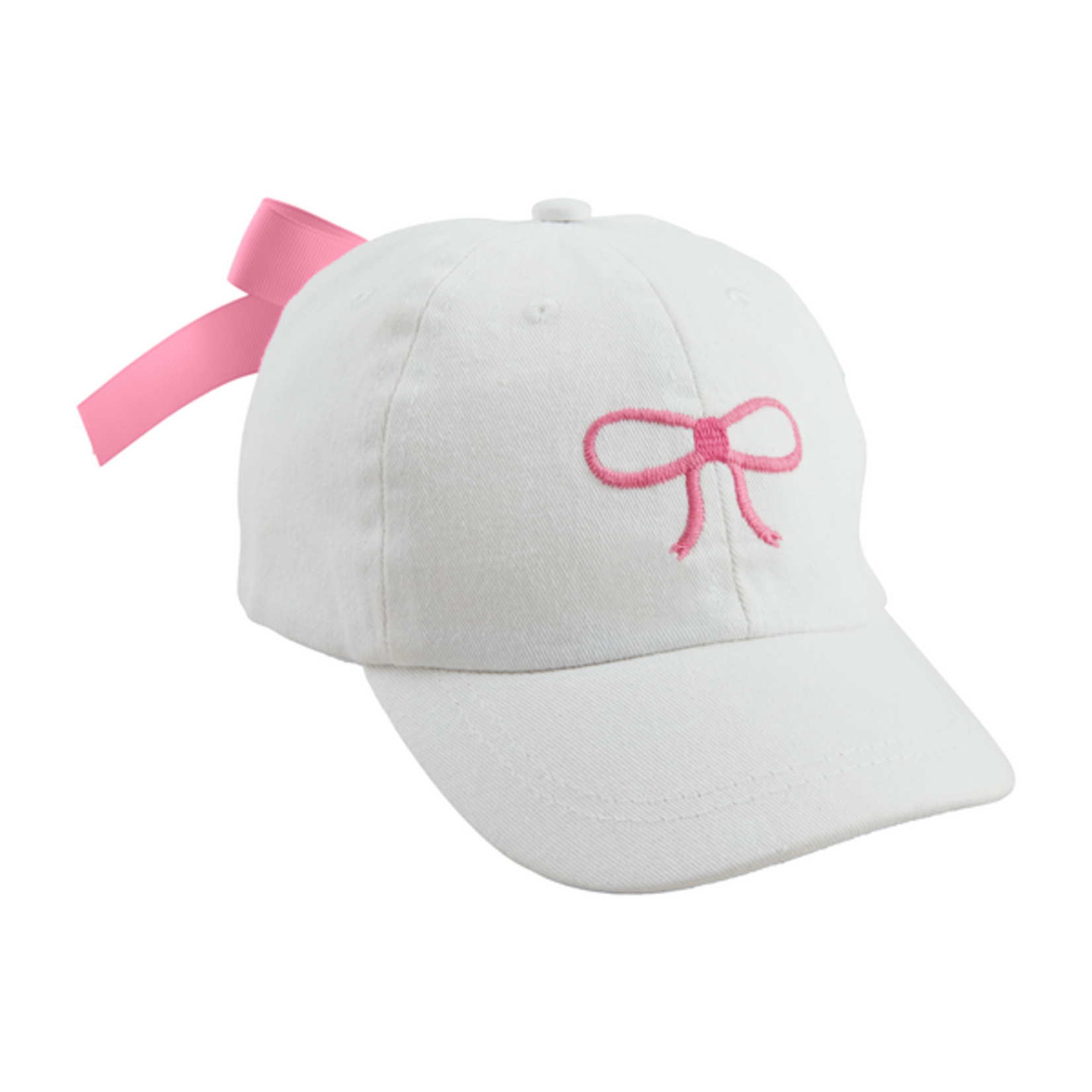 Mud Pie Bow Embroidered Hat