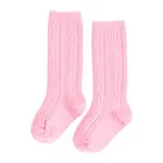 Little Stocking Co. Blossom Cable Knit Knee Highs