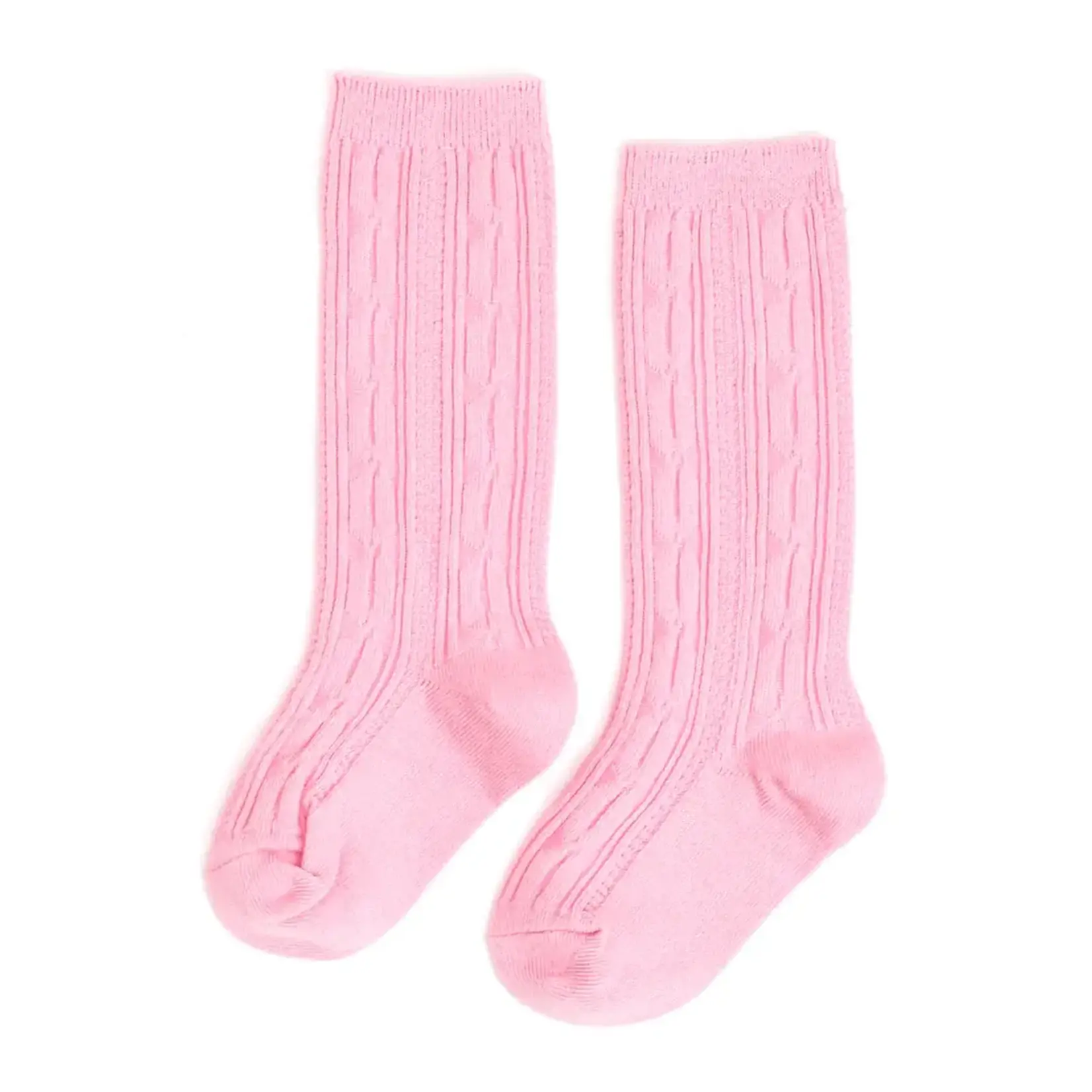 Little Stocking Co. Blossom Cable Knit Knee Highs