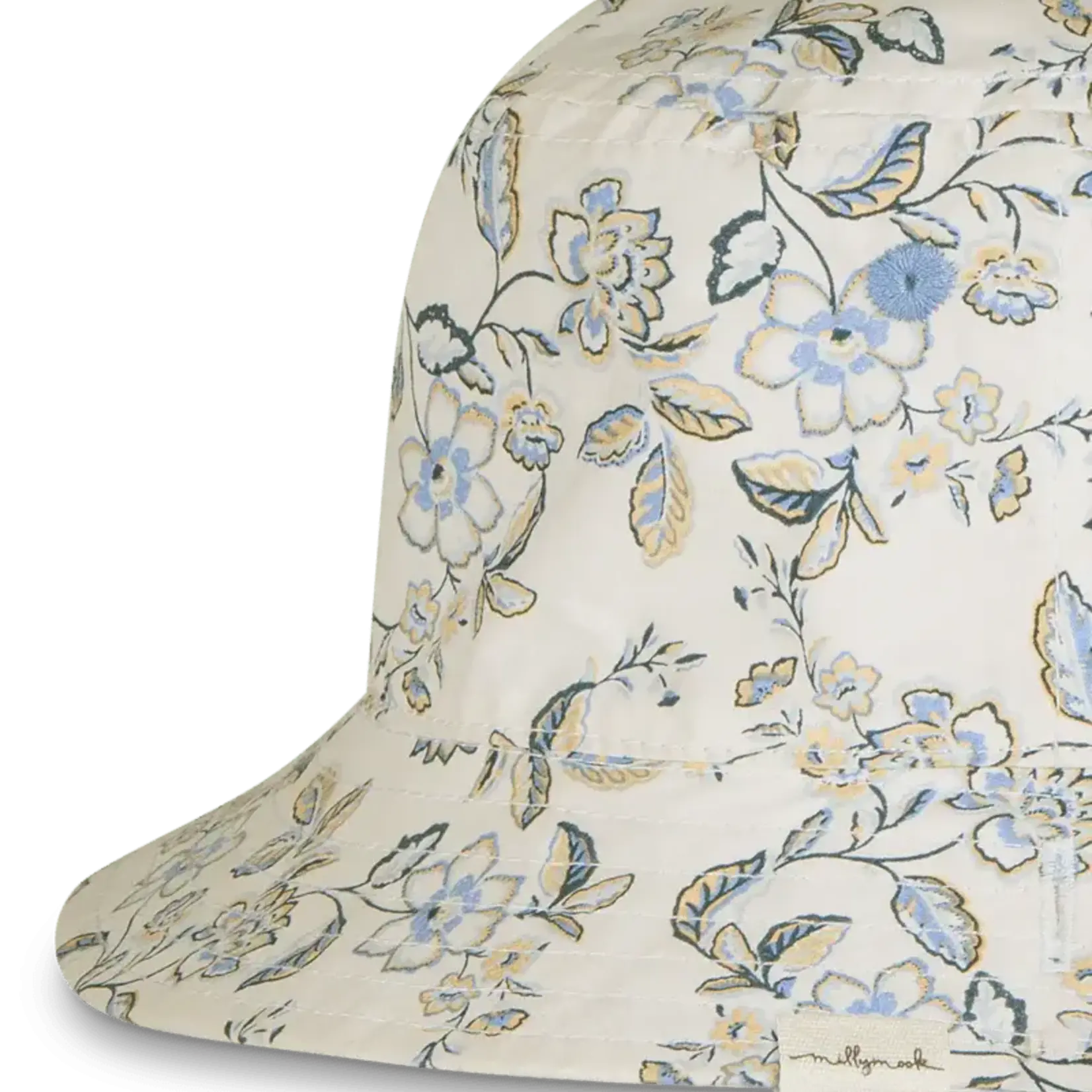 Millymook and Dozer Baby Girls Bucket Hat Natural Reversible | Nora