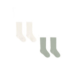 Quincy Mae Sock Set | Natural, Sage