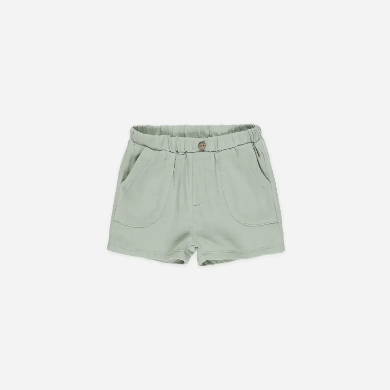 Quincy Mae Utility Short Baby | Sage