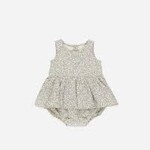 Quincy Mae Skirted Tank Romper | Green Garden