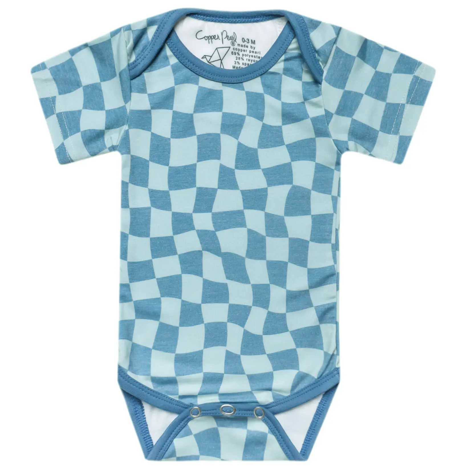 Copper Pearl Short Sleeve Bodysuit- Miles