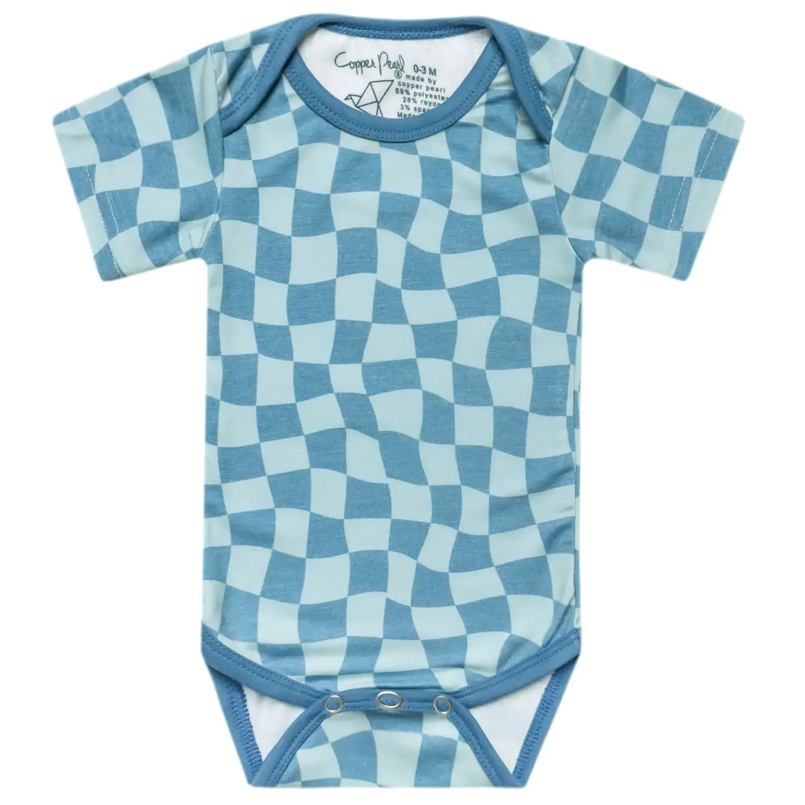 Copper Pearl Short Sleeve Bodysuit- Miles