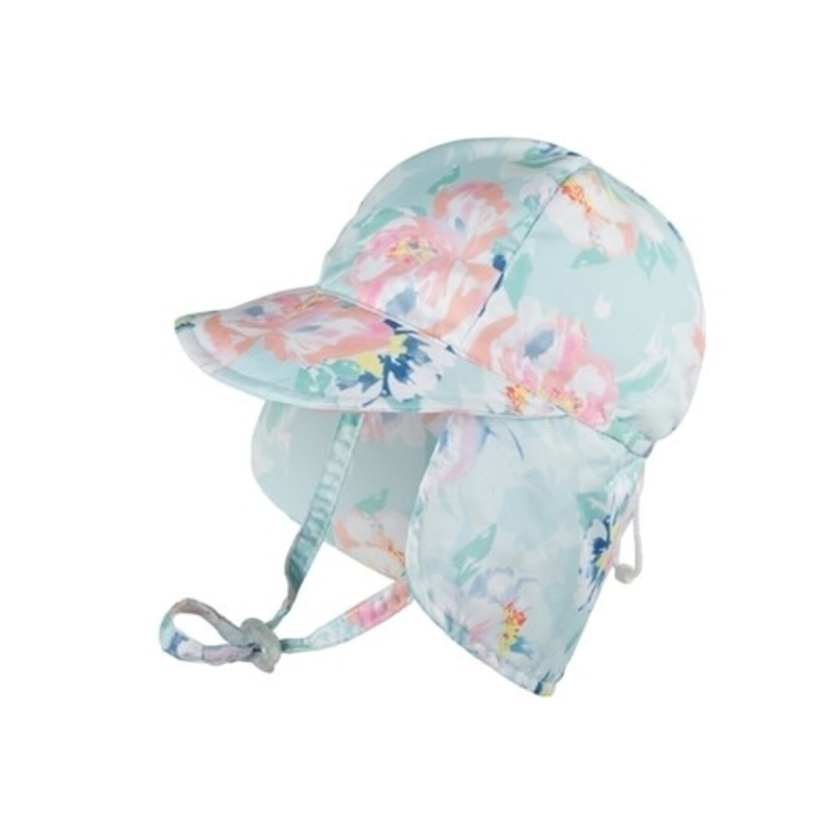 Millymook and Dozer Baby Girls Legionnaire Hat Mint I Peony