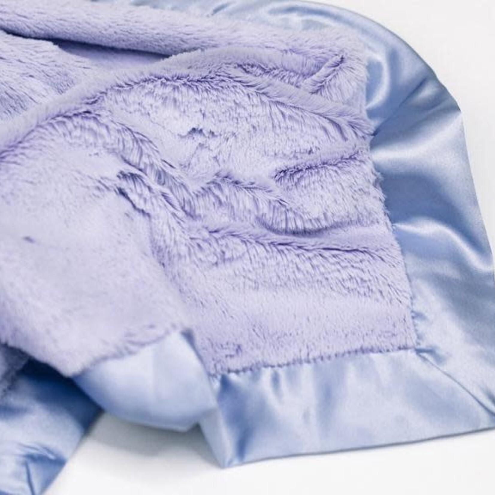 Saranoni Mini Blanket Satin Border | Lavender