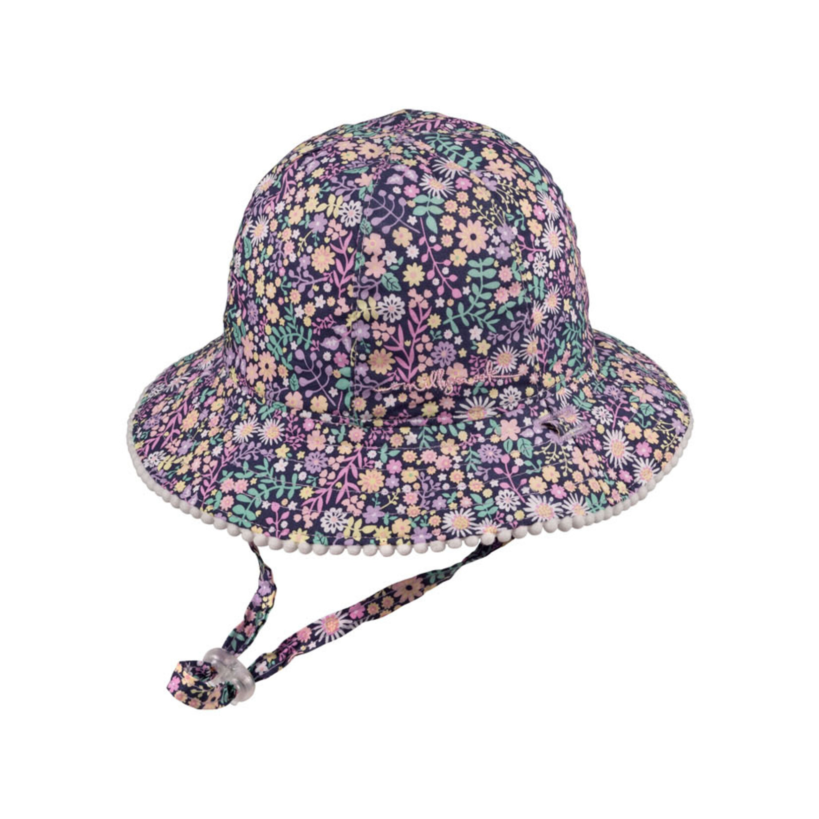 Millymook and Dozer Baby Girls Floppy Sun Hat | Tilly Navy